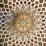 ペルシャ絨毯の文様