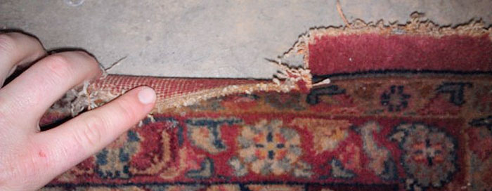 ペルシャ絨毯のメンテナンス