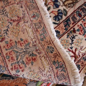 ペルシャ絨毯の湿気
