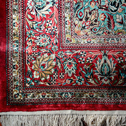 ペルシャ絨毯手織り ラグ ラグ/カーペット/マット インテリア・住まい・小物 最も信頼できる