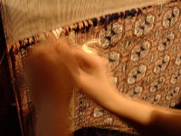 ペルシャ絨毯の素材と織り方